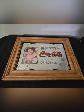 Coca Cola Vintage Style Decorative Mirror Wall Sign